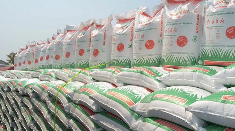 Cargamento de fertilizante