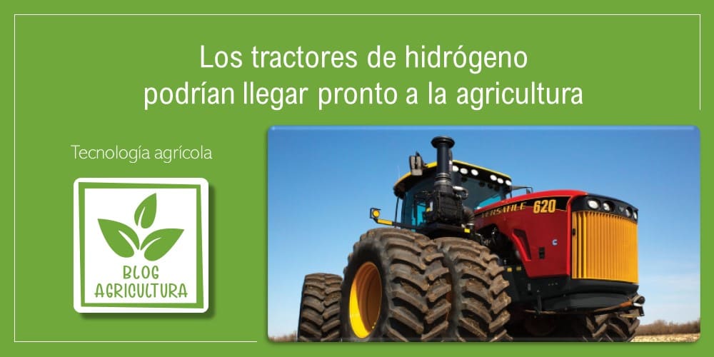 ¿Los tractores de hidrógeno podrían llegar pronto a la agricultura?