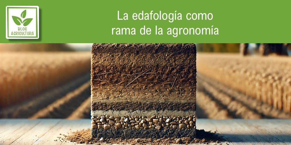 Artículo: La edafología como rama de la agronomía