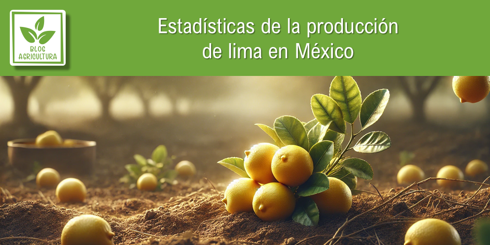Conoce los principales datos de la producción de lima en México