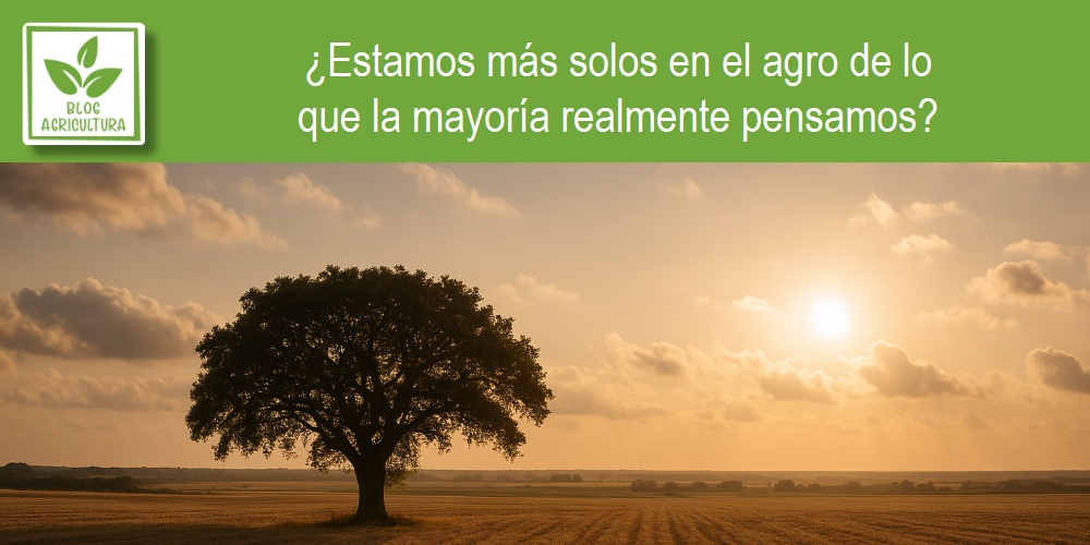 ¿Estamos más solos en el agro de lo que la mayoría realmente pensamos?