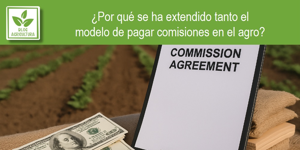 ¿Por qué se ha extendido tanto el modelo de pagar comisiones en el agro?