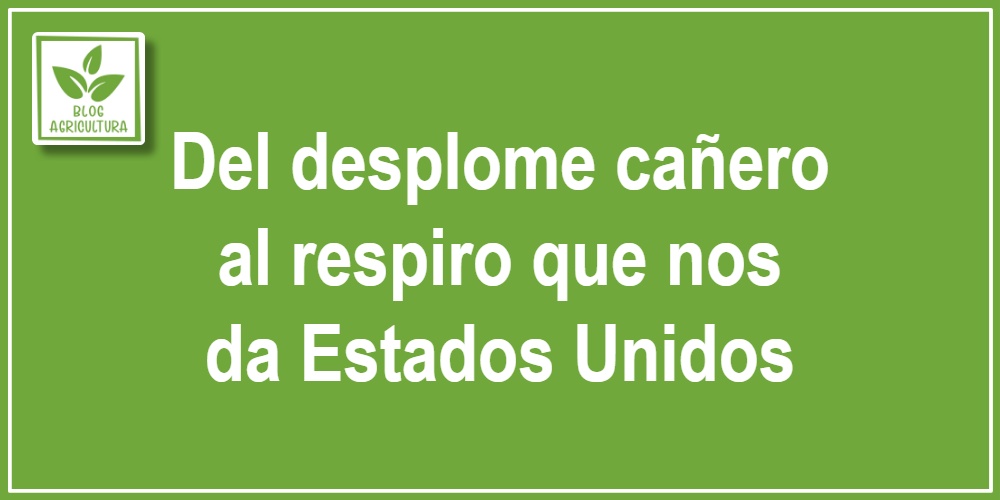Del desplome cañero al respiro que nos da Estados Unidos
