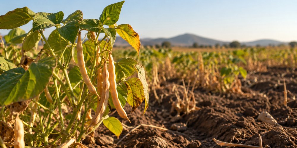 Cae la superficie de frijol en tres estados clave