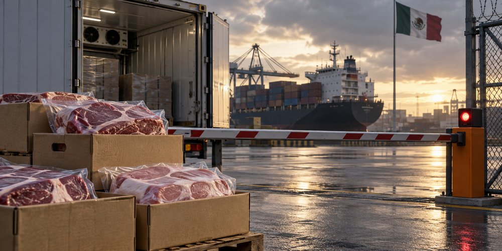 Qué pasará con la carne importada en México en 2027