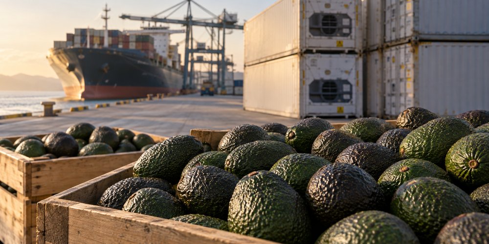 Récord chileno de aguacate llega con mayor presión mundial